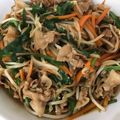 mori主夫's cooksnap of when they made 節約♪ご飯が進む肉ニラもやし炒め.
