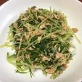 ゆっぴー母さん's cooksnap of when they made 簡単5分で出来る水菜とツナのサラダ.