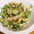 ガッチャン5's cooksnap of when they made ☆ほたて焼きひもときゅうりの和え物☆.