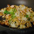 生誕１９７３年独身男's cooksnap of when they made マヨネーズとラーメンでチャーハン＾０＾♪.