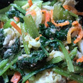 にゃんこりんご's cooksnap of when they made ヘルシー☆白菜と小松菜のごま和え.