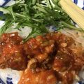 クックVAB60J☆'s cooksnap of when they made 簡単★ご飯がすすむ鶏肉の甘辛チリソース.