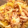 サミイ's cooksnap of when they made 鶏ハムと白菜の中華サラダ.