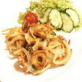 ♪ゆかたん♡'s cooksnap of when they made 簡単かき揚げ.