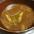 わたさな2016's cooksnap of when they made たまねぎと絹さやの味噌汁.
