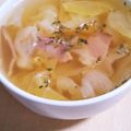 あさここなっつ's cooksnap of when they made 超簡単！！キャベツとベーコンのスープ☆.