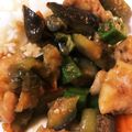 クックQ91O02☆'s cooksnap of when they made 美味！鶏ももと茄子の照り焼き♪.