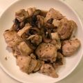 ツル太郎's cooksnap of when they made 鶏肉とマッシュルームのバター炒め.