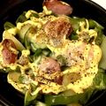 たくまぁ's cooksnap of when they made 簡単♪ポテトとウインナーピーマンマヨ焼き.
