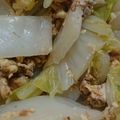 バツイチバス運転手's cooksnap of when they made 鉄分不足にも★白菜とかつお節の炒めもの.
