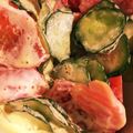 土屋はちまき's cooksnap of when they made トマトときゅうりのマヨレモンサラダ.