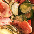 土屋はちまき's cooksnap of when they made トマトときゅうりのマヨレモンサラダ.