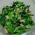 むかぴょん's cooksnap of when they made ✿小松菜とツナのあえもの✿.