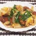 さくらん餅's cooksnap of when they made チキンカツの卵とじ.
