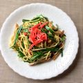 よこ耳ねこ's cooksnap of when they made ねぎとさつまあげのしょうゆ味焼きそば.