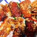 ＊＊あーみん＊＊'s cooksnap of when they made ＊小豆スープの小豆消費＊ピーマンの肉詰め.