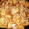 ぶーーのすけ's cooksnap of when they made 筍と豚肉とザーサイ炒め.