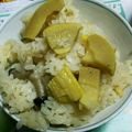 ASシュガー's cooksnap of when they made 筍ご飯.