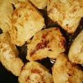 tichi3's cooksnap of when they made 鶏胸肉（鶏もも肉でも）のみそマヨ焼き.