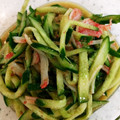 ラブさかなっこ's cooksnap of when they made 簡単おつまみきゅうりかにかまのピリ辛和え.