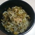 ★smiling★'s cooksnap of when they made ヘルシーおつまみ♪しらたき高菜明太炒め.