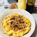 tuouyou's cooksnap of when they made あるもので簡単 豚玉お好み焼きその2.