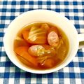 にきけん's cooksnap of when they made 簡単なコンソメスープ.