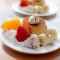 ルリナ's cooksnap of when they made 我が家の黒糖プリン♡.