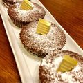 178PINOCO's cooksnap of when they made ナッツ入り☆簡単で本格ミニガトーショコラ.