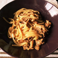 くーー〜's cooksnap of when they made 冷凍うどんとめんつゆで☆焼きうどん.