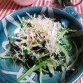 ＴＯＭＯＷＡＴ's cooksnap of when they made 水菜とワカメのお浸し♪.