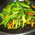 クックGT3Q34☆'s cooksnap of when they made 芹と人参のバター醤油炒め.