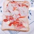 ナピト's cooksnap of when they made ズボラ飯 かにかまトースト.