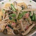 鈴＊花's cooksnap of when they made 筍と小松菜のたらこバターパスタ.