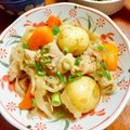 おりおん's cooksnap of when they made 新ジャガで肉じゃが.