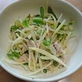 ゆめくに's cooksnap of when they made じゃがいもと豆苗のサラダ.
