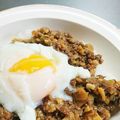 チーコ105's cooksnap of when they made 絶品！筍入り鶏そぼろで２色そぼろ丼♪.