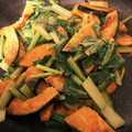 bcs7's cooksnap of when they made 南瓜と小松菜の七味マヨ炒め.