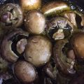 tokerin's cooksnap of when they made ブラウンマッシュルームのアヒージョ.