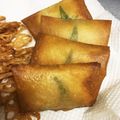 ますなっちん's cooksnap of when they made れんこん、チーズ、大葉入り、ミニ春巻き.