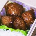 まゆちゃずママ's cooksnap of when they made 【お弁当に】合びき肉で・ミートボール.