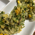 ちゃんこまんさん's cooksnap of when they made 菜の花とコーンのかき揚げ☆.