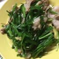どどこ555's cooksnap of when they made 豚バラ肉ニラ炒め.