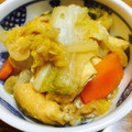 anelaママ's cooksnap of when they made 生姜入り♡白菜と油揚げのほっこり煮.