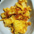 季節外れ's cooksnap of when they made エビチリ風厚揚げのチリソース炒め.