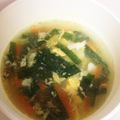 ピッコロ　天使's cooksnap of when they made 皆大好き♡ニラたまスープ♡.