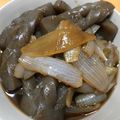 私は苺大福's cooksnap of when they made 新玉ねぎとこんにゃくの麺つゆ煮.