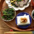 ﾌﾞｲｰﾝ's cooksnap of when they made ほうれん草と干しエビのお浸し.