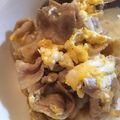 あや（｡・ｗ・｡）'s cooksnap of when they made 豚バラと卵の炒め物.