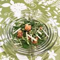 デイリーハーベスト's cooksnap of when they made 水菜・サーモン塩昆布和え.